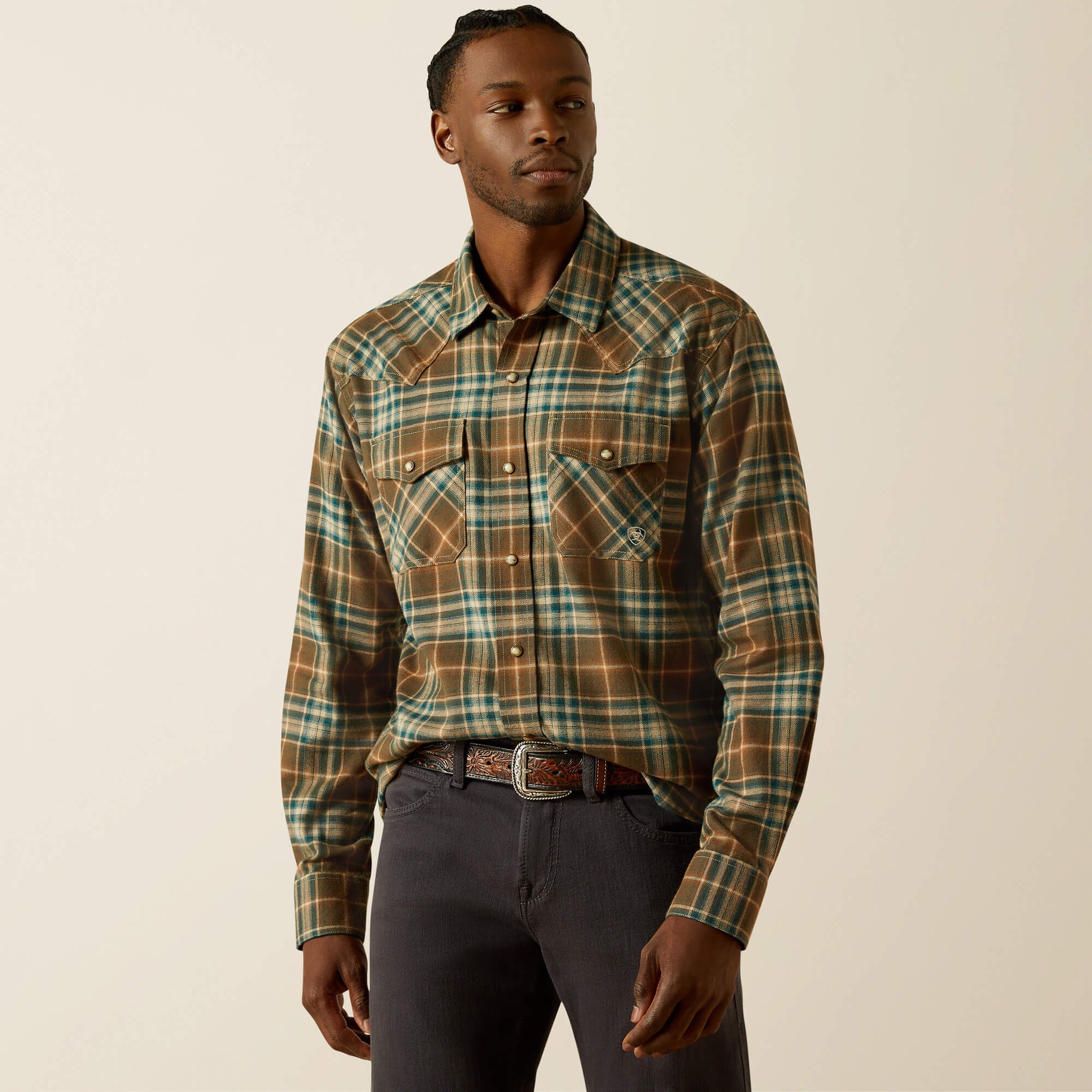 Men Henry Retro Fit Shirt | Ariat Outlet