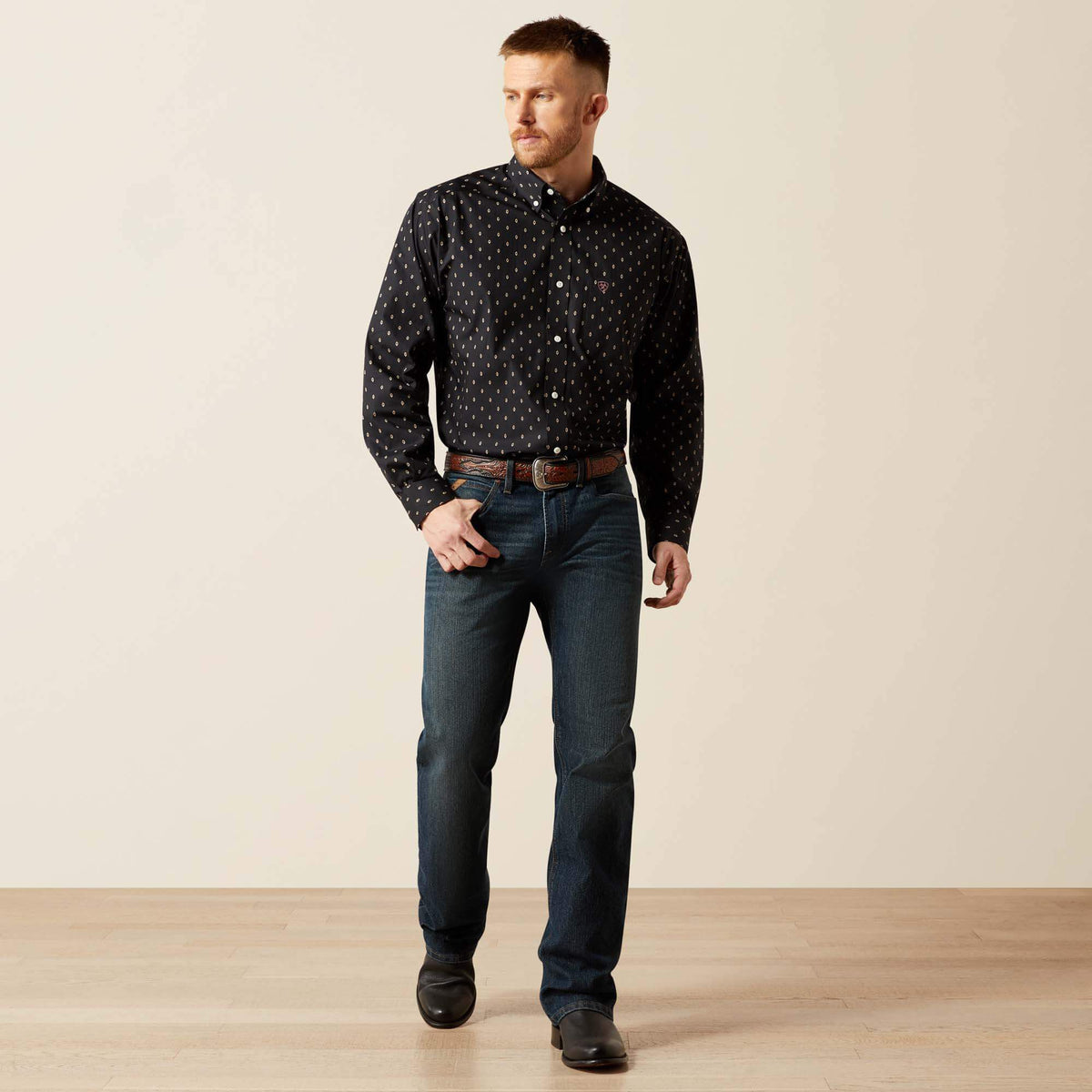 Men Wrinkle Free Asher Classic Fit Shirt | Ariat Discount