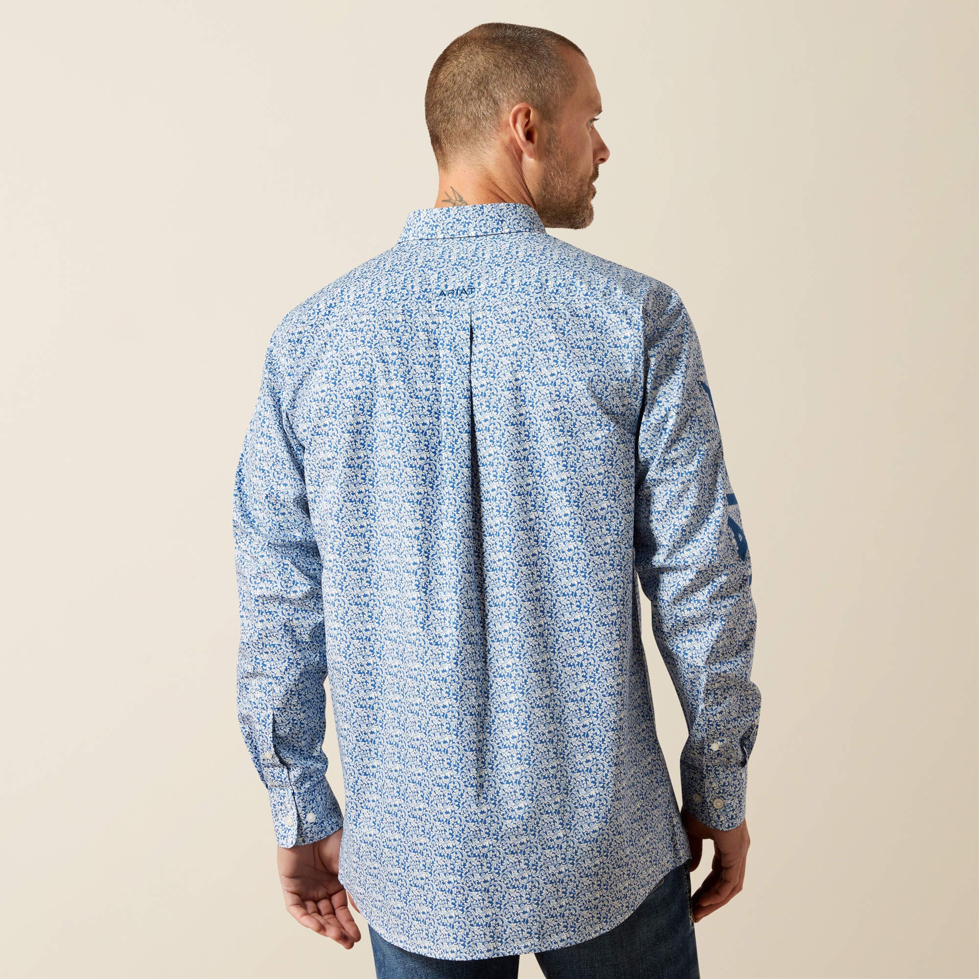Men Team Parks Fitted Shirt | Ariat near me