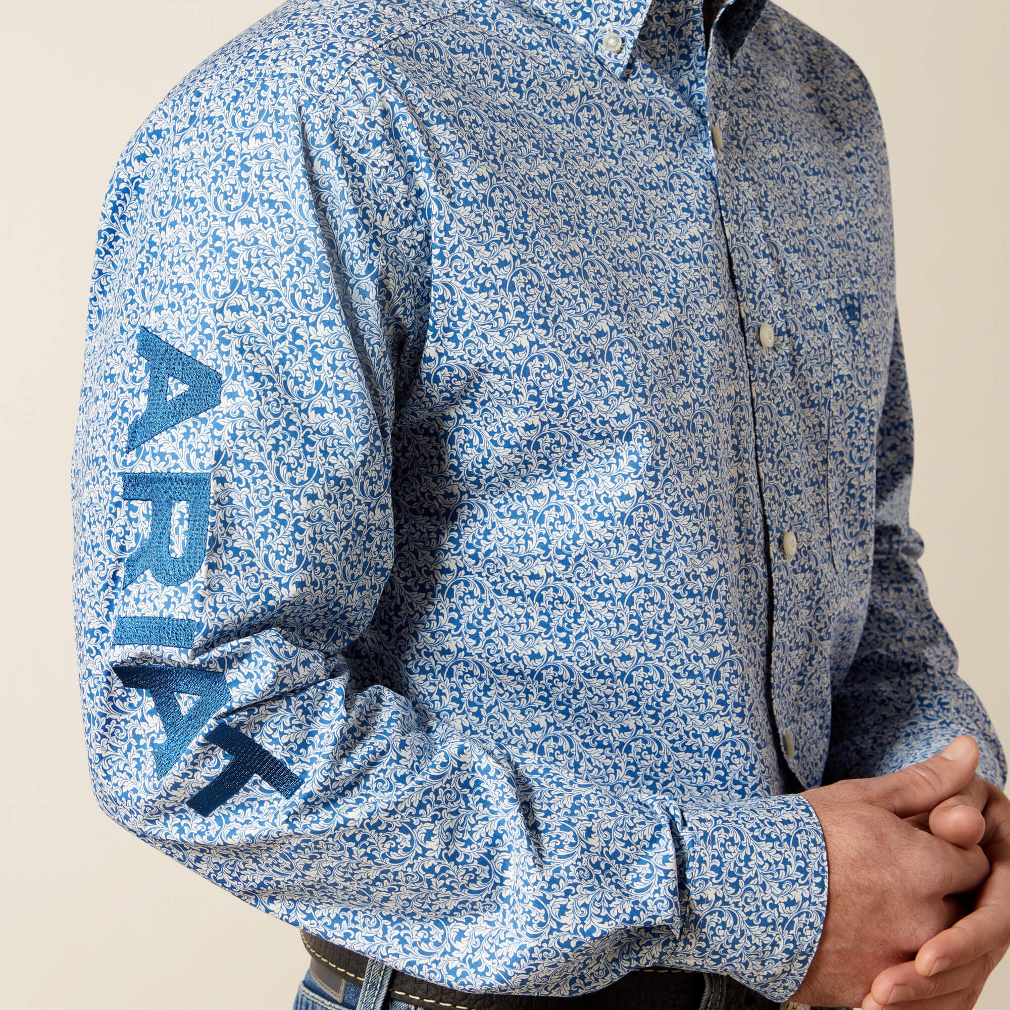 Men Team Parks Fitted Shirt | Ariat near me