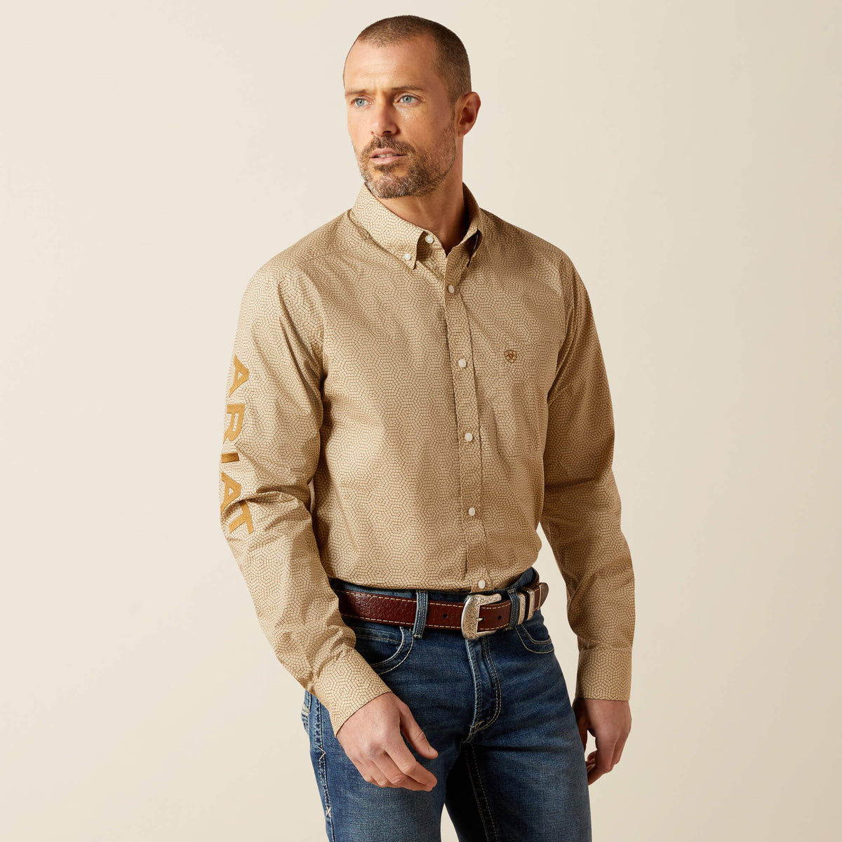 Men Team Penn Fitted Shirt | Ariat Outlet