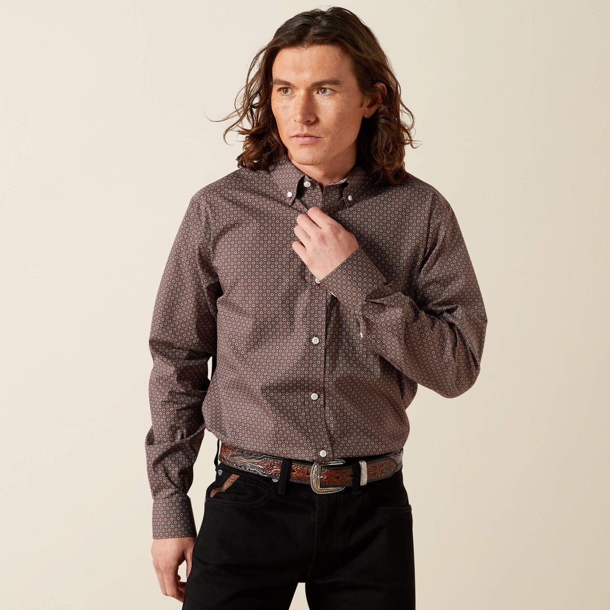 Men Wrinkle Free Arthur Classic Fit Shirt | Ariat for sale