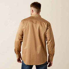 Men Solid Twill Fitted Shirt | Ariat Discount
