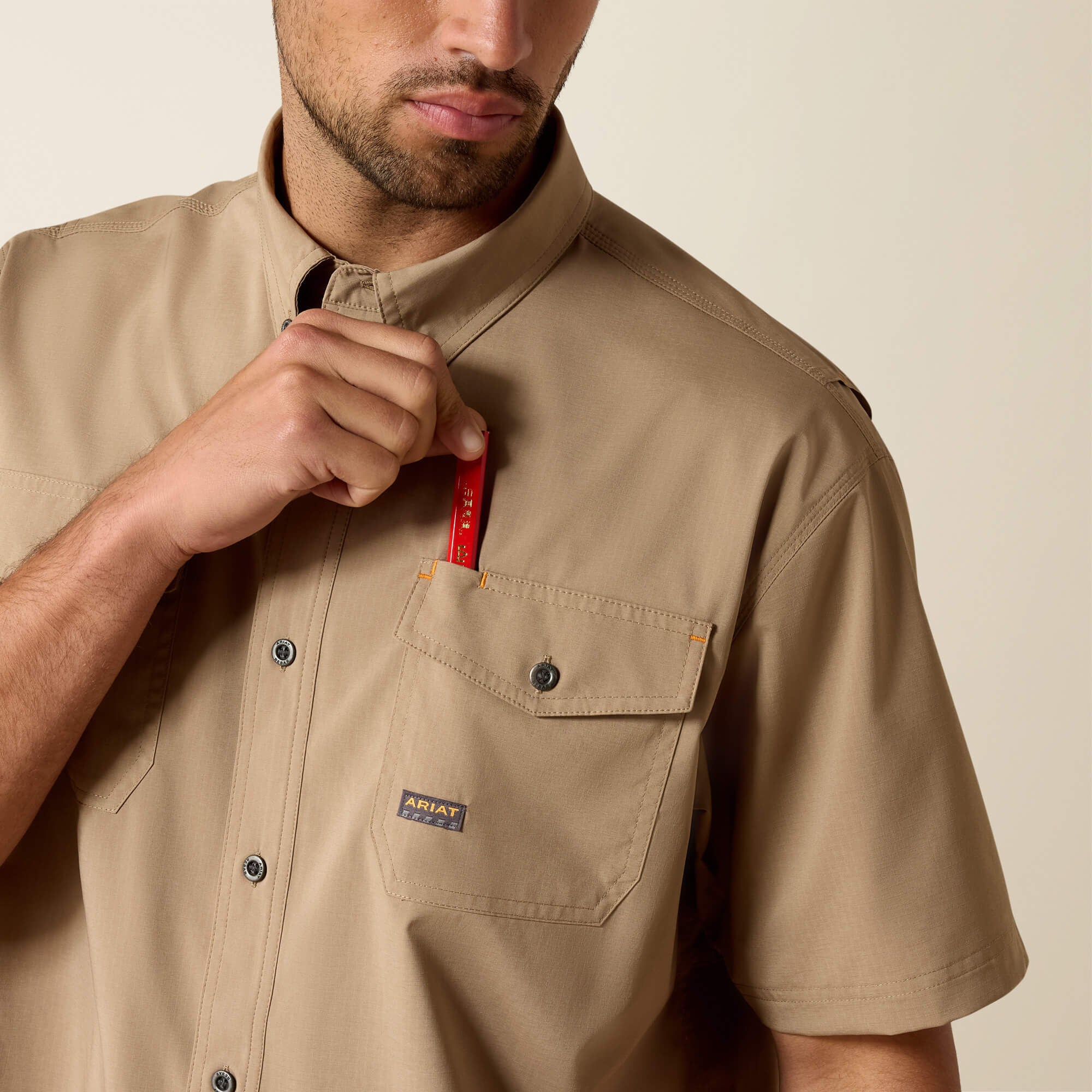 Men Rebar Made Tough VentTEK DuraStretch Work Shirt | Ariat near me