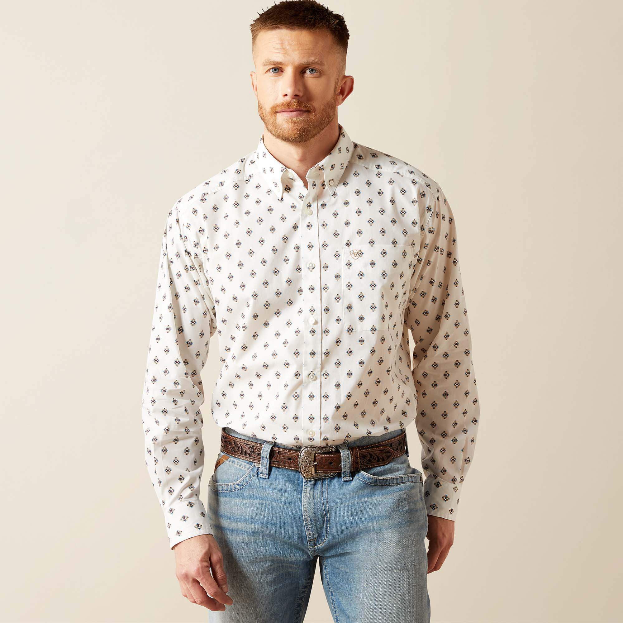 Men Thell Classic Fit Shirt | Ariat Outlet