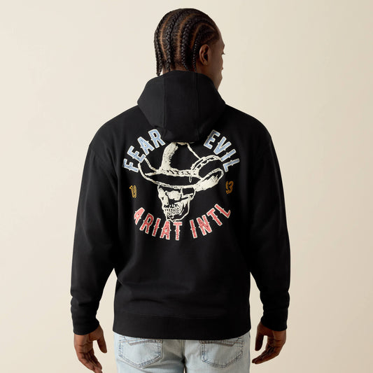 Men Ariat Stitched Skull Hoodie | Ariat on sale