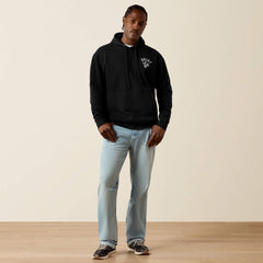 Men Ariat Stitched Skull Hoodie | Ariat on sale