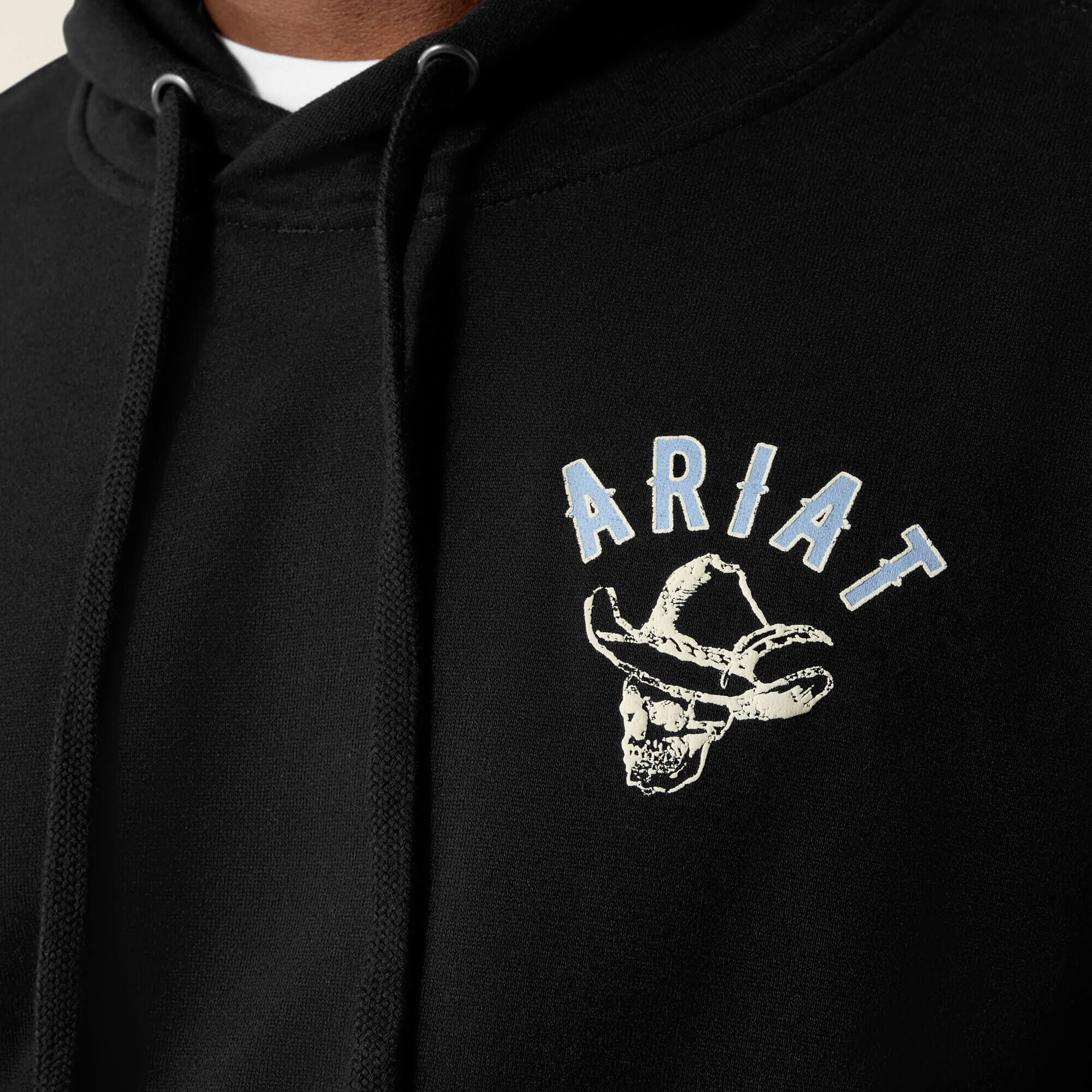 Men Ariat Stitched Skull Hoodie | Ariat on sale