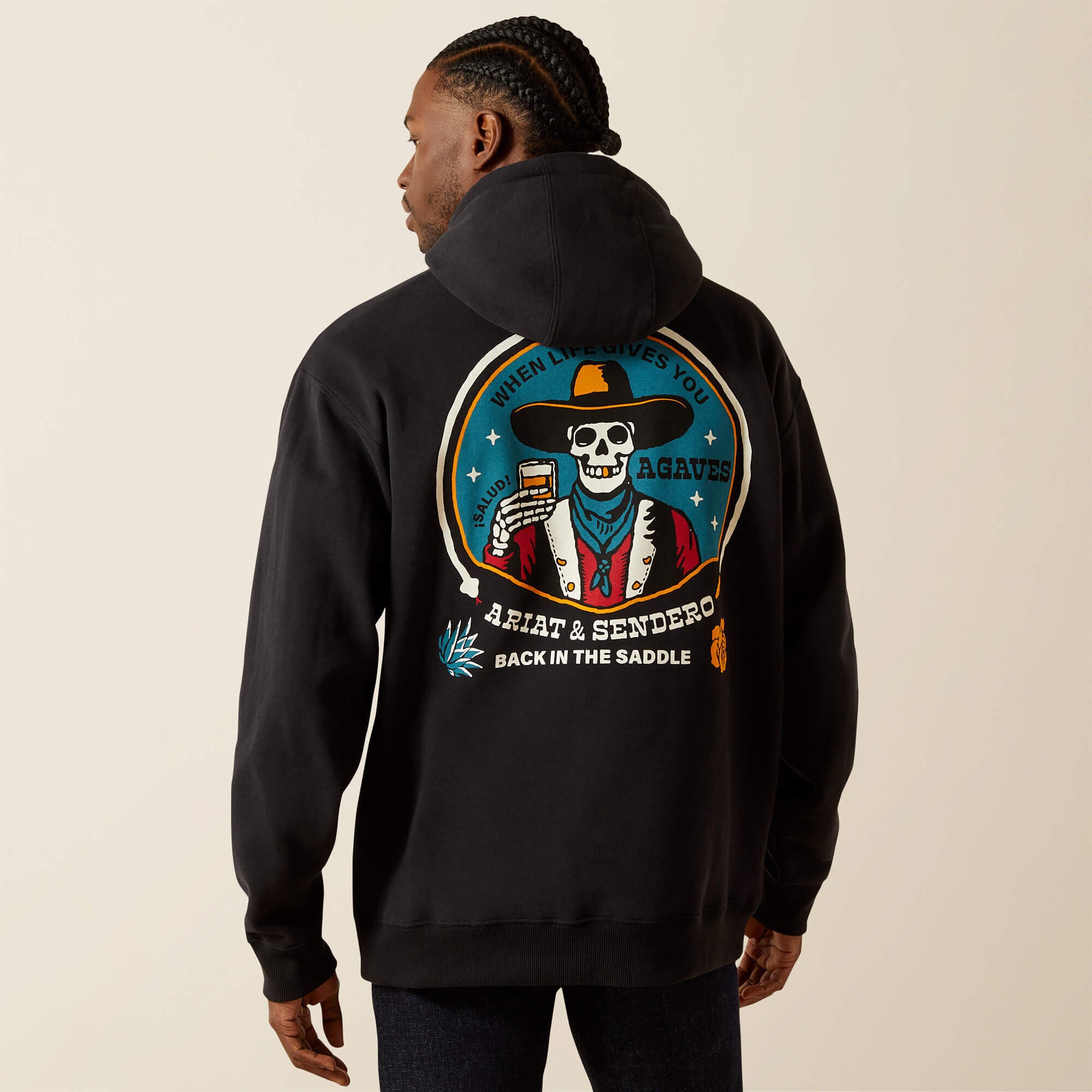 Men Sendero When Life Gives You Agaves Hoodie | Ariat on sale