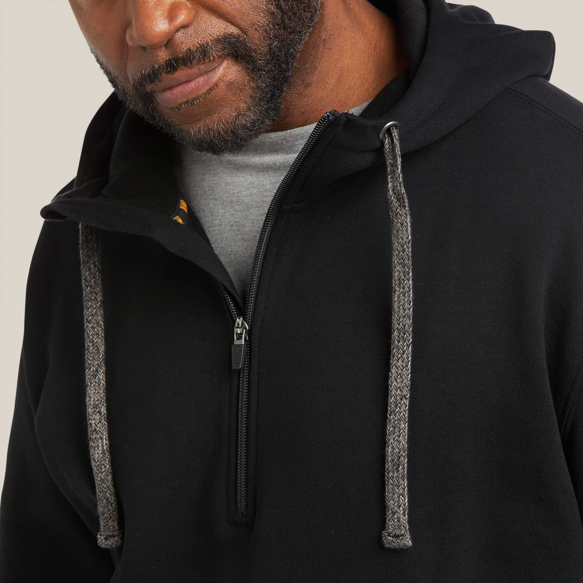 Men Rebar Workman 1/4 Zip Hoodie | Ariat for sale