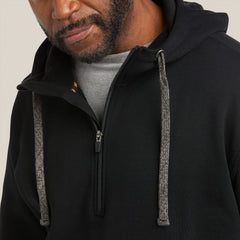 Men Rebar Workman 1/4 Zip Hoodie | Ariat for sale