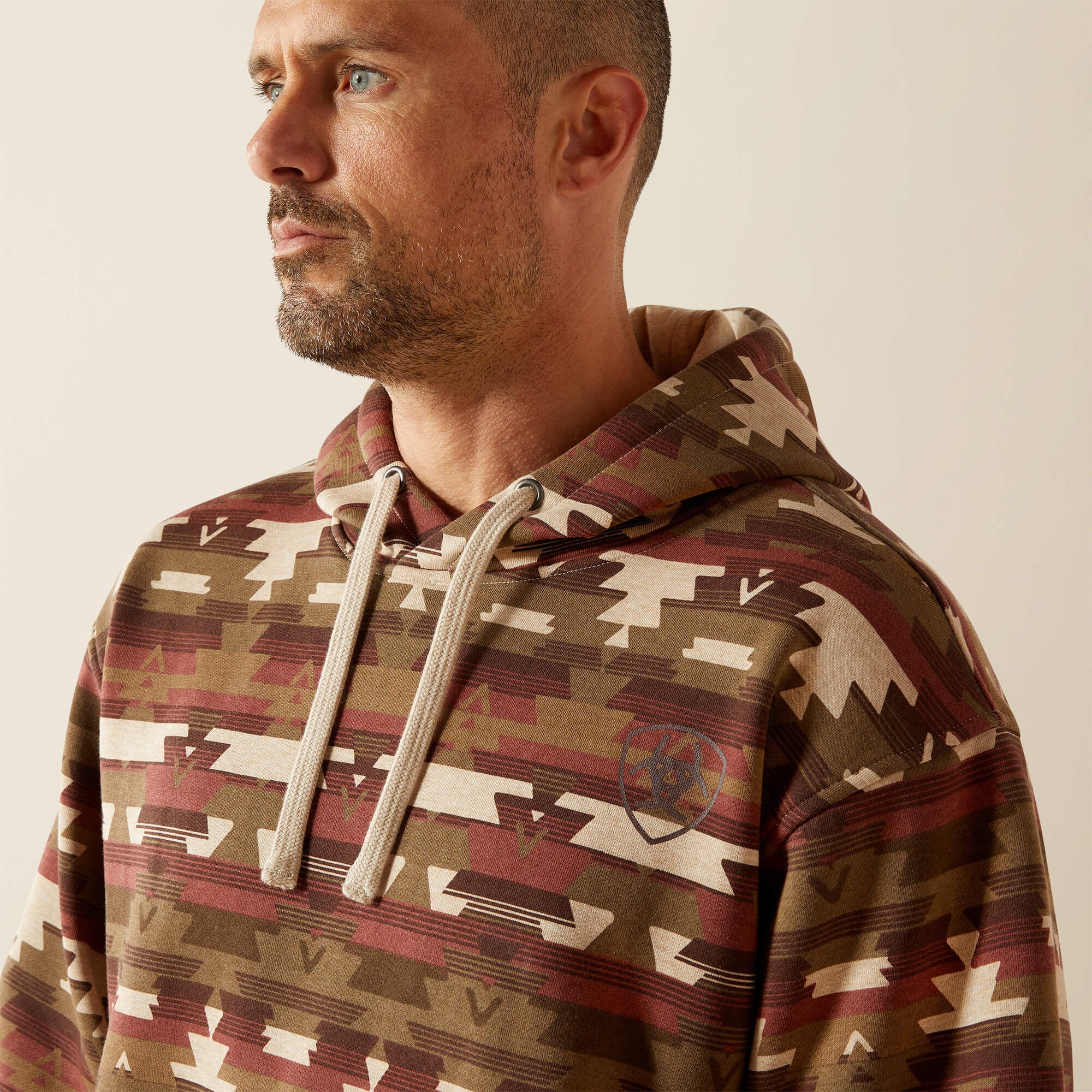 Men Color Block Hoodie | Ariat