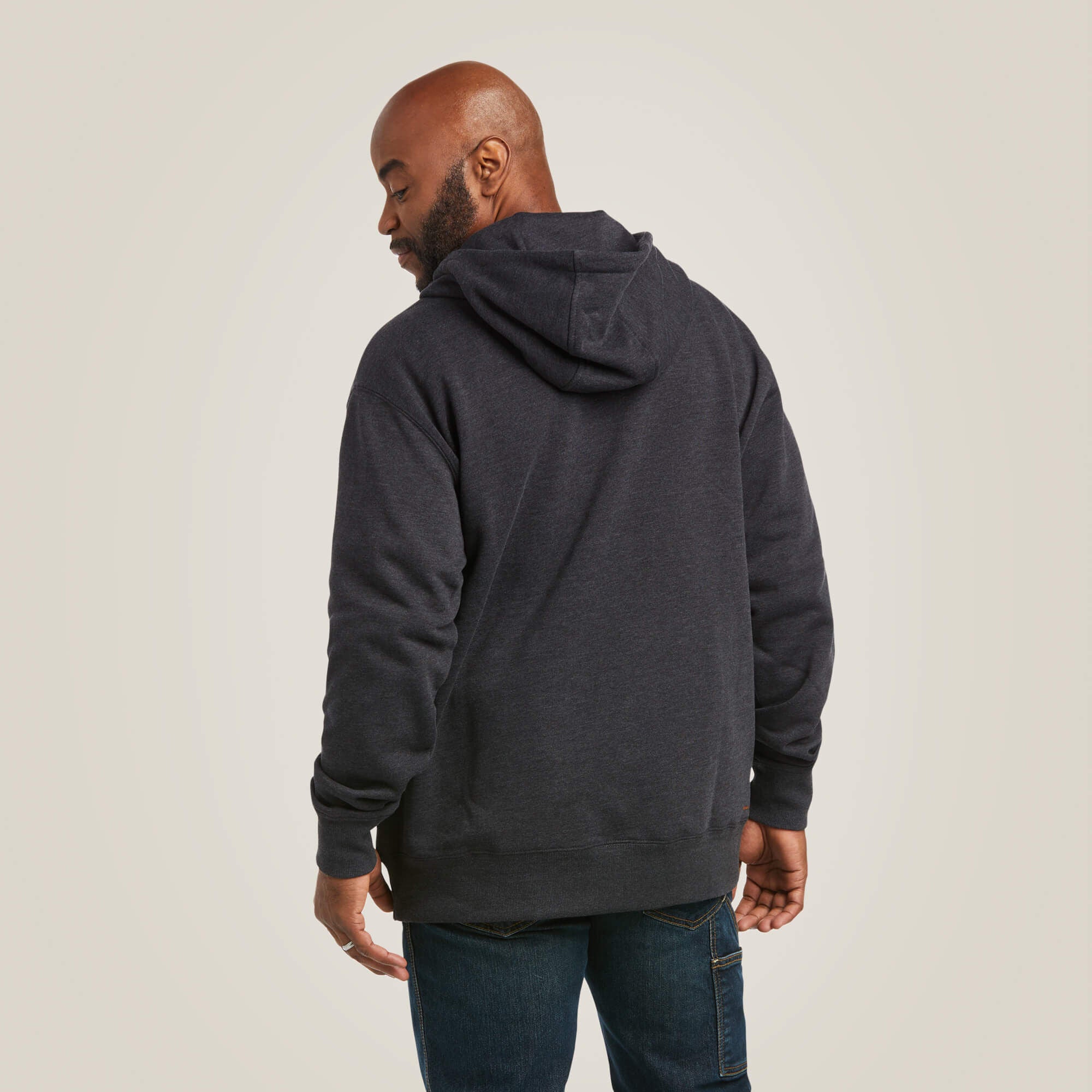 Men Rebar Workman 1/4 Zip Hoodie | Ariat Discount