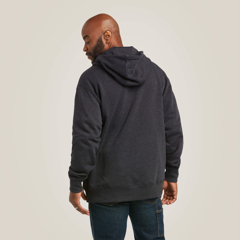 Men Rebar Workman 1/4 Zip Hoodie | Ariat Discount