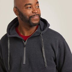Men Rebar Workman 1/4 Zip Hoodie | Ariat Discount