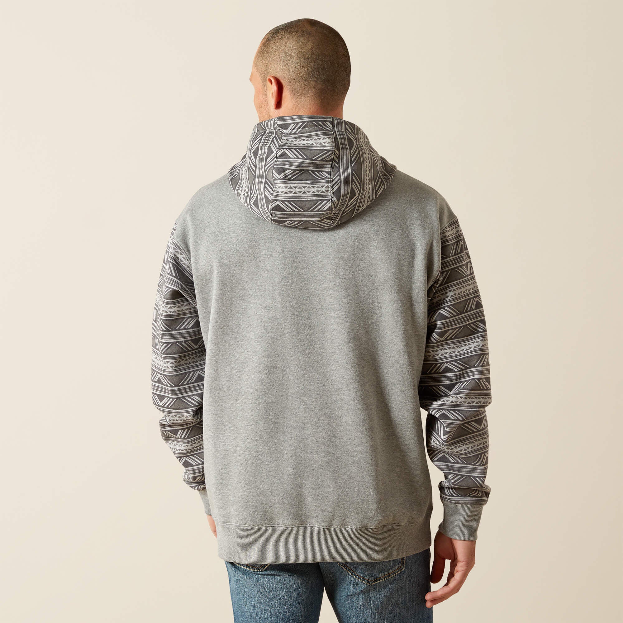 Men Southwestern Color Block Hoodie | Ariat Online