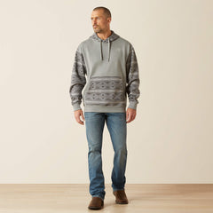 Men Southwestern Color Block Hoodie | Ariat Online