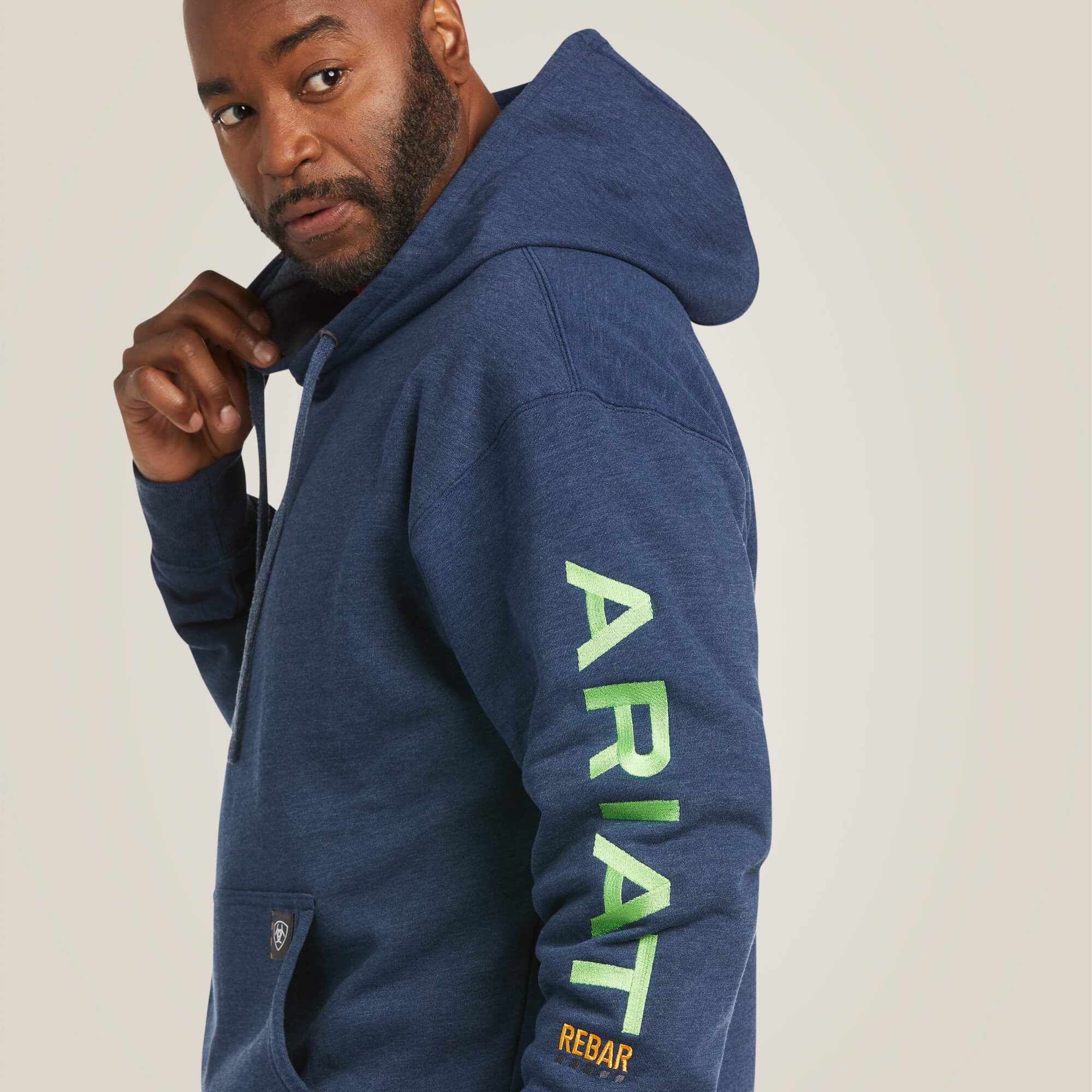 Men Rebar Graphic Hoodie | Ariat on sale