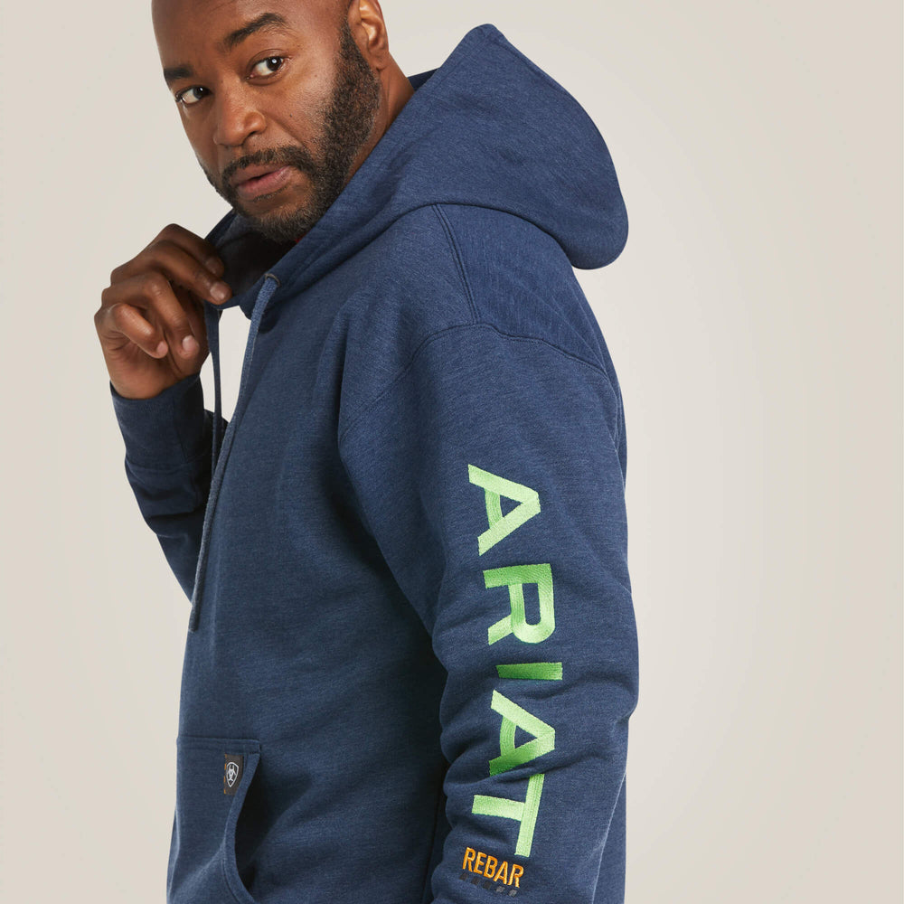 Men Rebar Graphic Hoodie | Ariat on sale