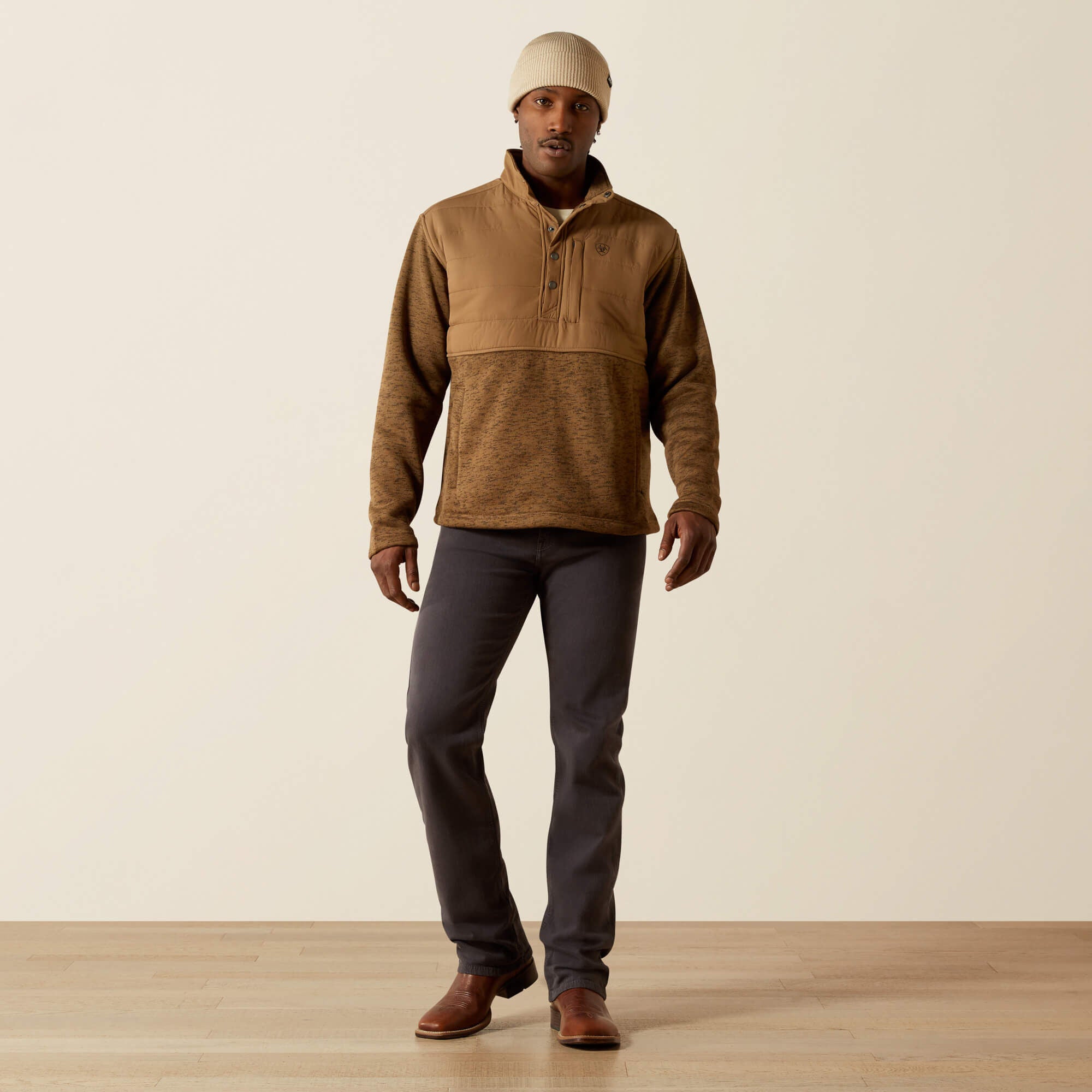 Men Caldwell Reinforced Snap Sweater | Ariat