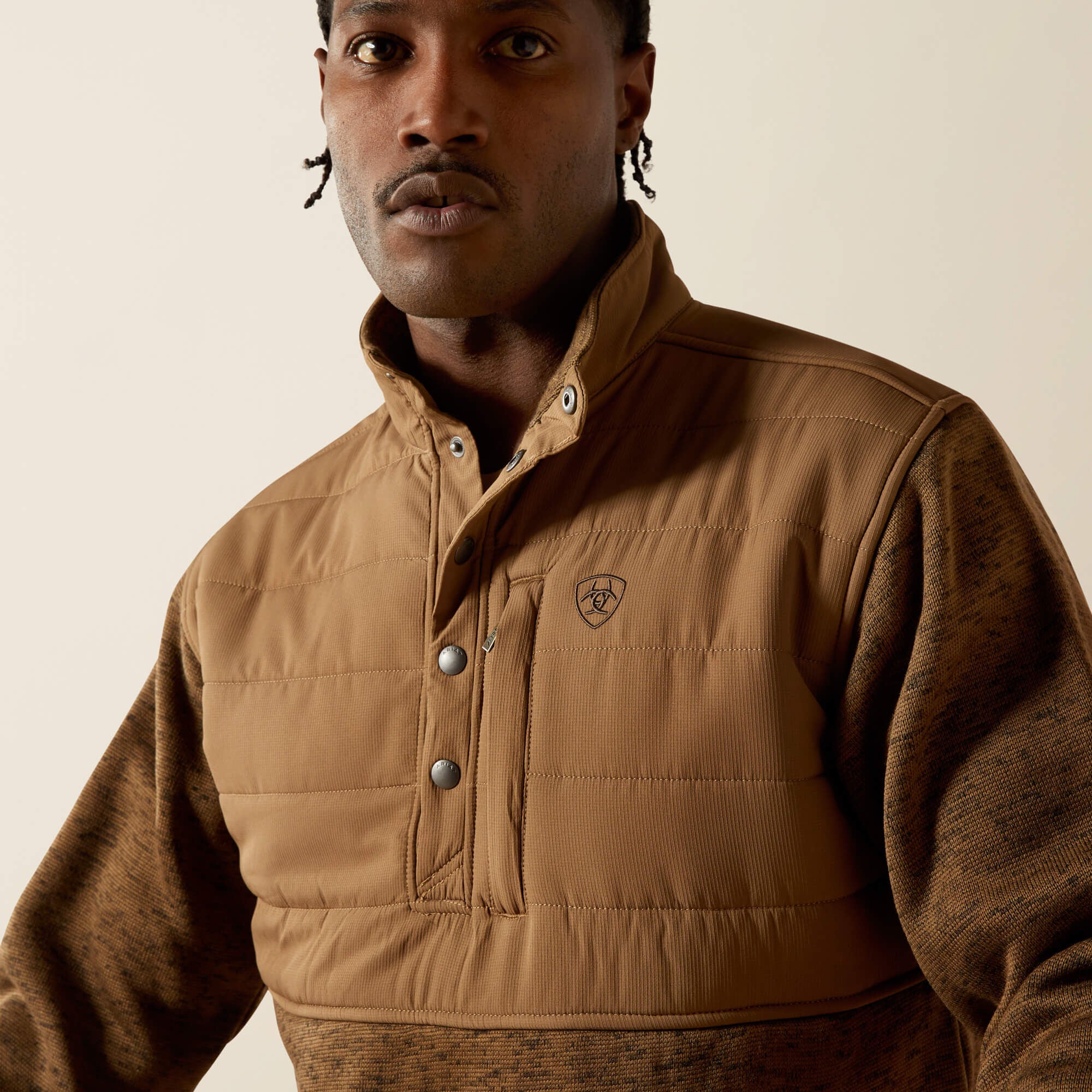 Men Caldwell Reinforced Snap Sweater | Ariat