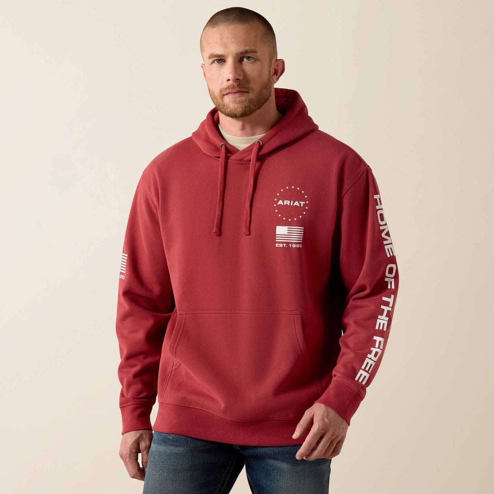 Men Ariat Sponsor Patriot Hoodie | Ariat Outlet