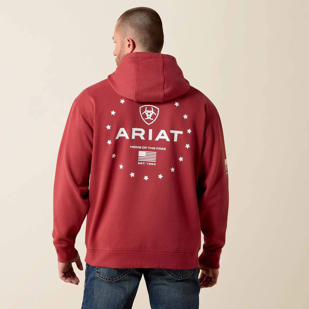 Men Ariat Sponsor Patriot Hoodie | Ariat Outlet