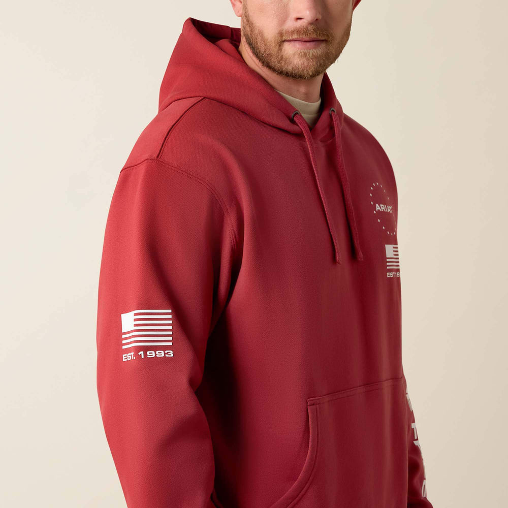 Men Ariat Sponsor Patriot Hoodie | Ariat Outlet