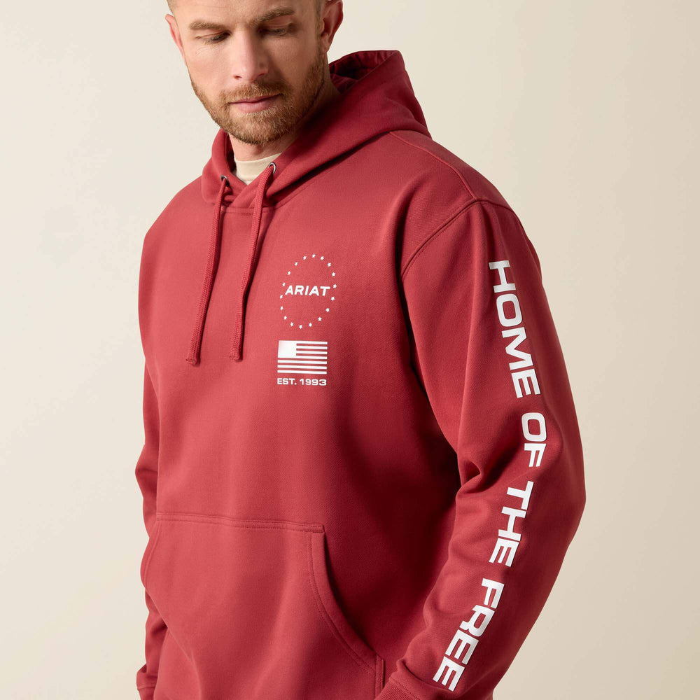 Men Ariat Sponsor Patriot Hoodie | Ariat Outlet
