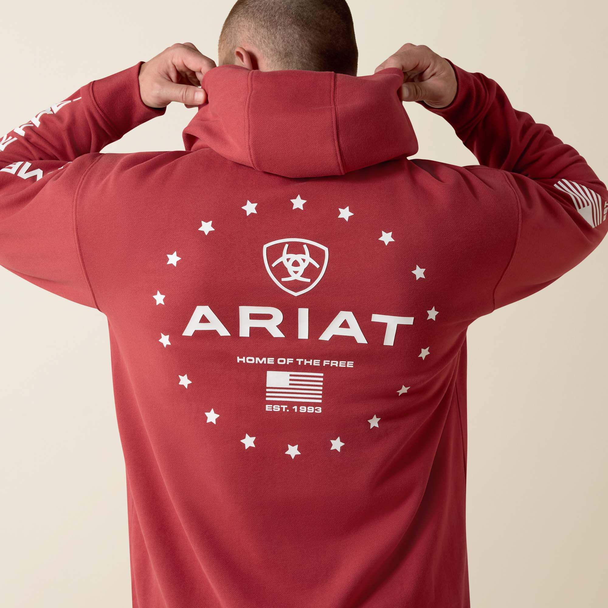Men Ariat Sponsor Patriot Hoodie | Ariat Outlet