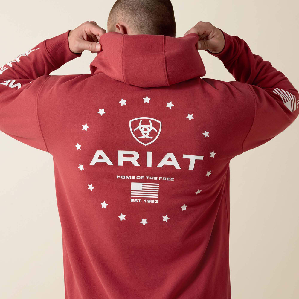 Men Ariat Sponsor Patriot Hoodie | Ariat Outlet