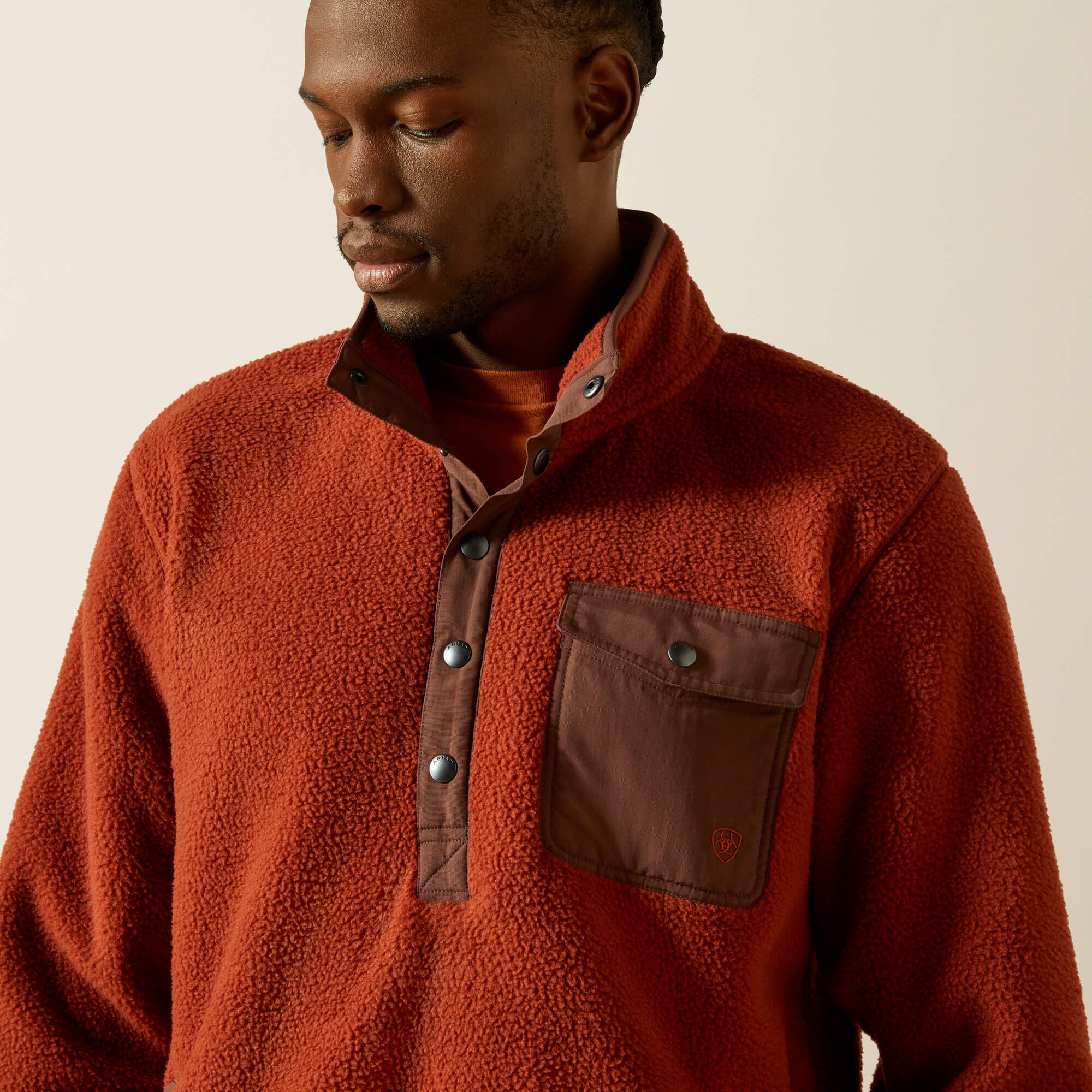 Men Polar Bear Mock Sweater | Ariat Outlet