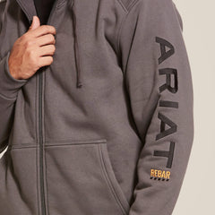 Men Rebar All-Weather Full Zip Hoodie | Ariat for sale
