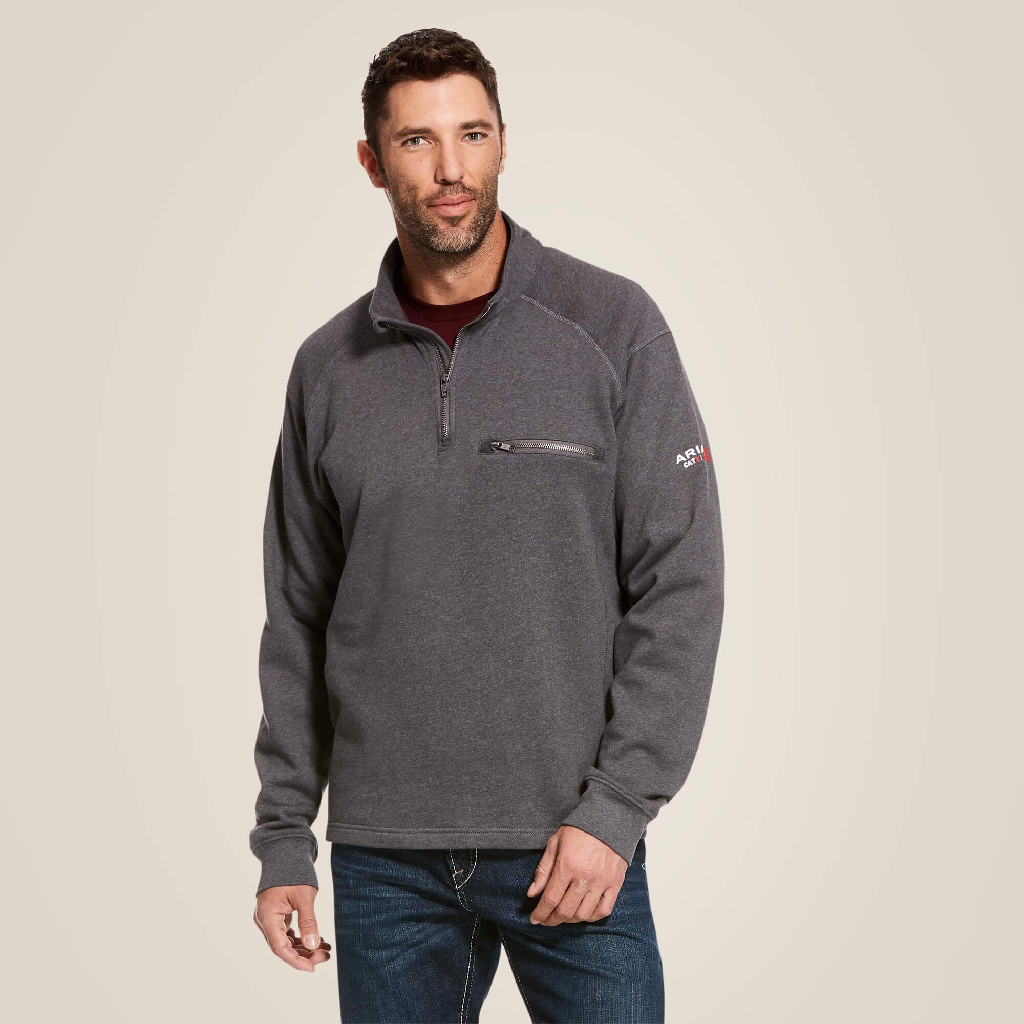 Men FR Rev 1/4 Zip Top | Ariat Discount
