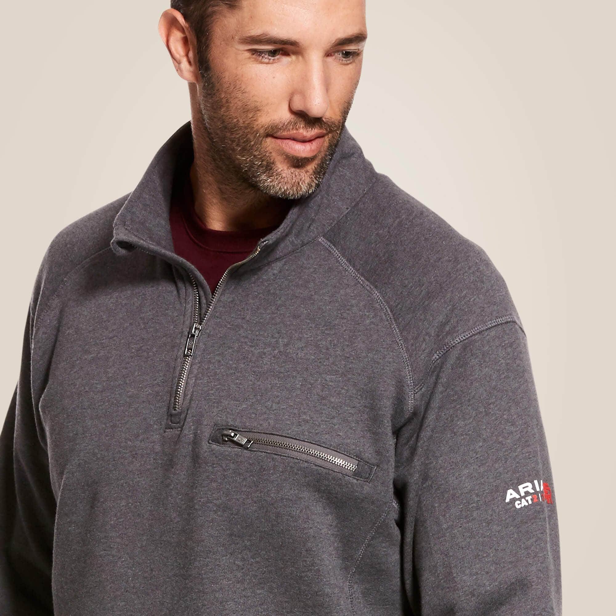 Men FR Rev 1/4 Zip Top | Ariat Discount