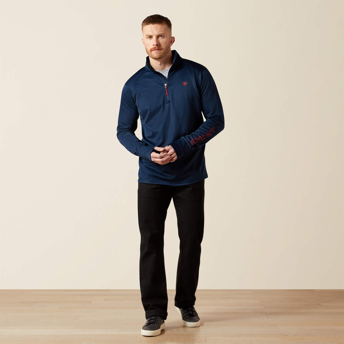 Men Team EQ 1/2 Zip Pullover | Ariat Outlet