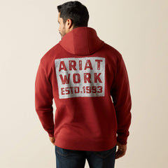 Men Rebar Workman Brickyard Hoodie | Ariat on sale
