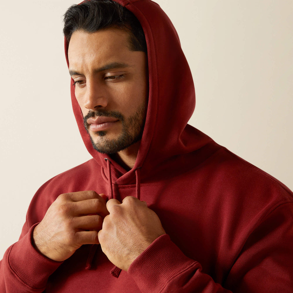 Men Rebar Workman Brickyard Hoodie | Ariat on sale