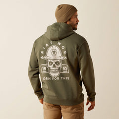 Men Rebar Workman Hardhead Hoodie | Ariat