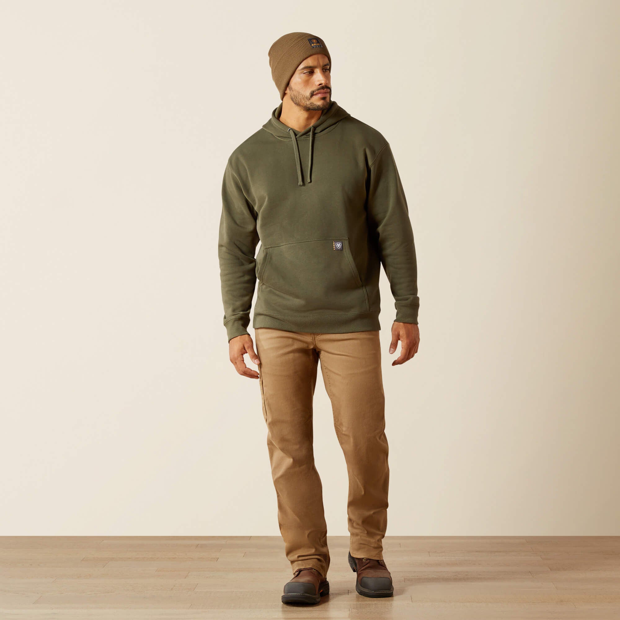 Men Rebar Workman Hardhead Hoodie | Ariat
