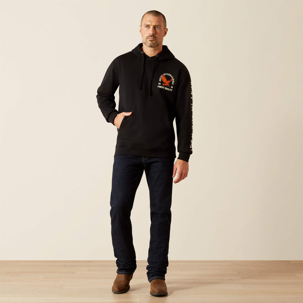 Men Ariat Eagle Large Hoodie | Ariat on sale
