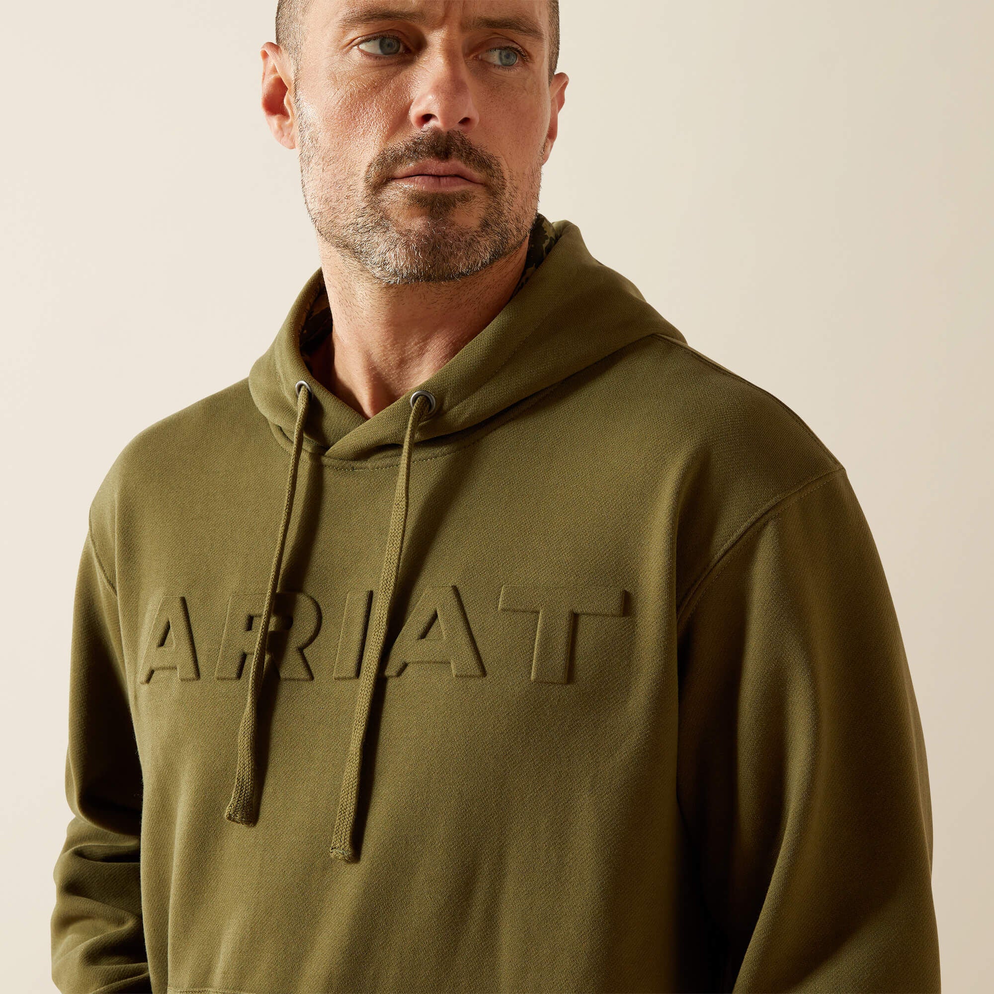 Men Ariat Embossed Logo Hoodie | Ariat for sale
