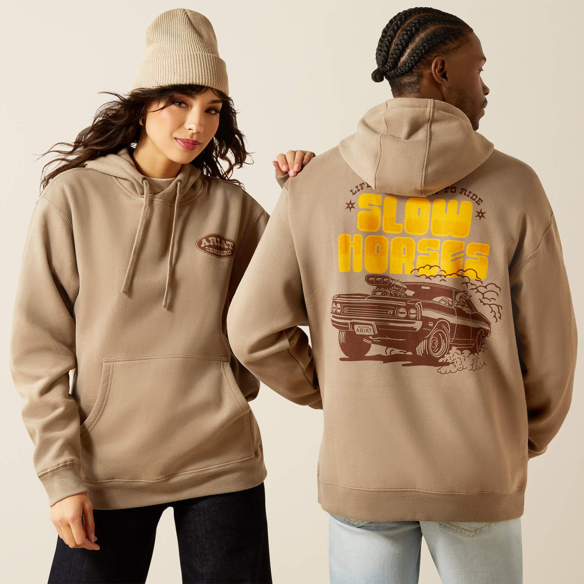 Men Sendero Slow Horses Hoodie | Ariat Discount