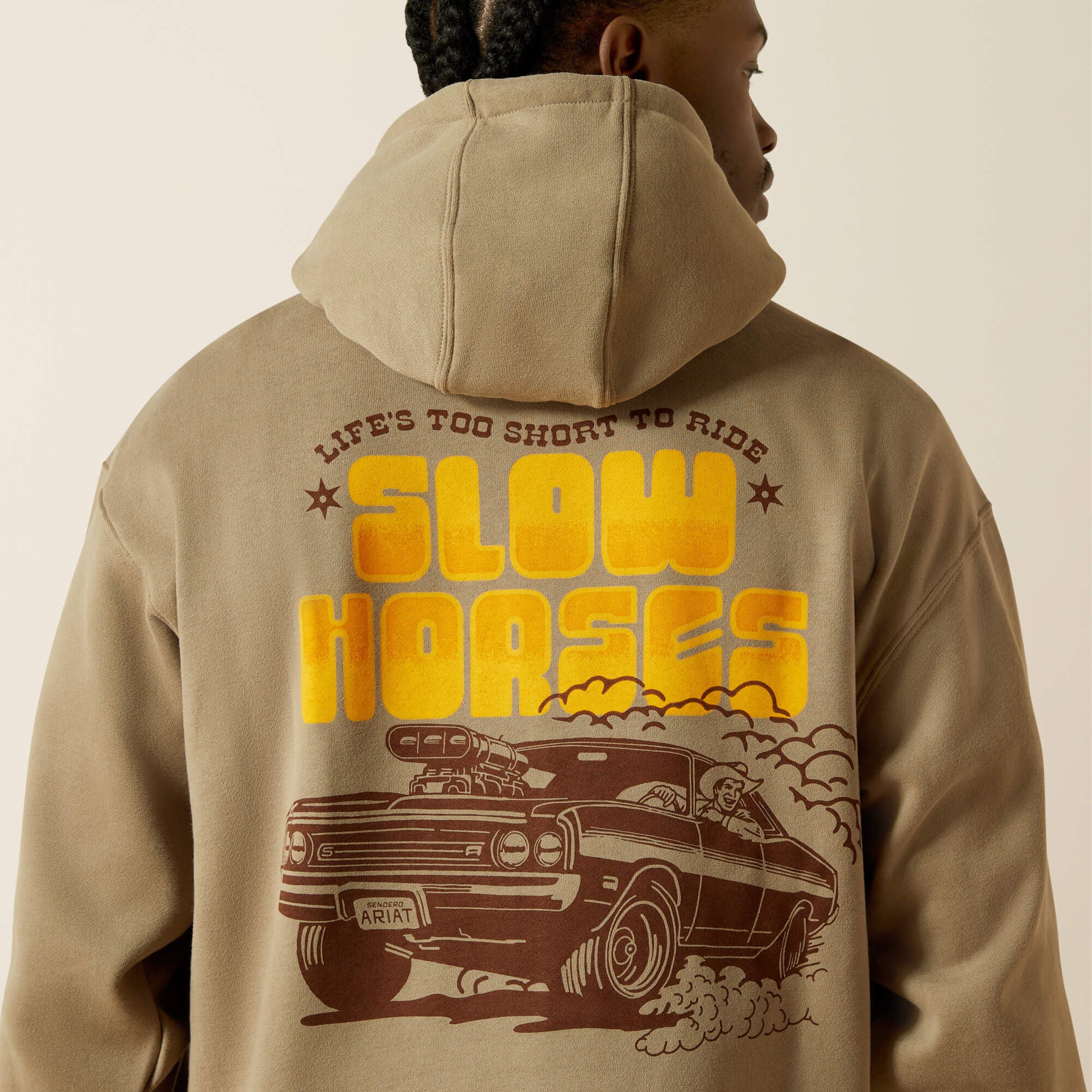 Men Sendero Slow Horses Hoodie | Ariat Discount