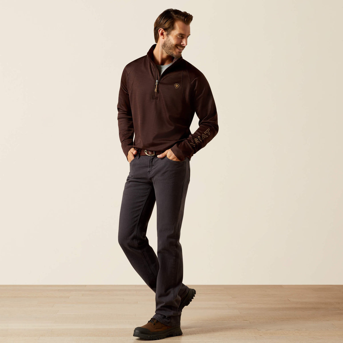 Men Team EQ 1/2 Zip Pullover | Ariat