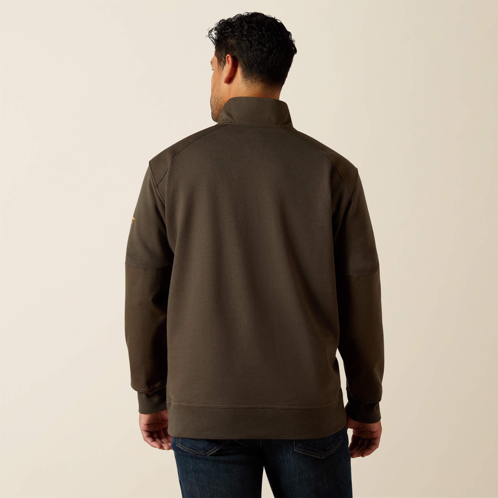 Men Rebar Workman Duracanvas 1/4 Zip Sweatshirt | Ariat us