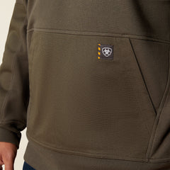 Men Rebar Workman Duracanvas 1/4 Zip Sweatshirt | Ariat us