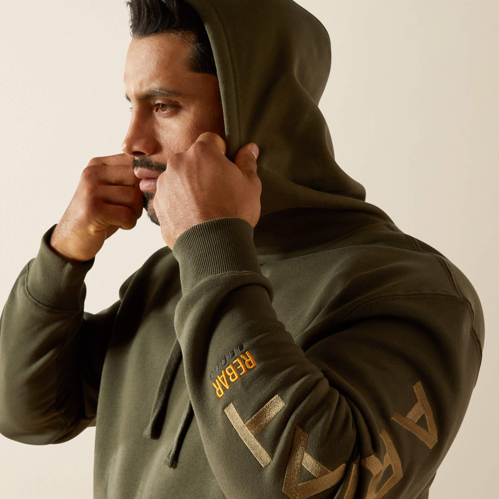 Men Rebar Graphic Hoodie | Ariat for sale
