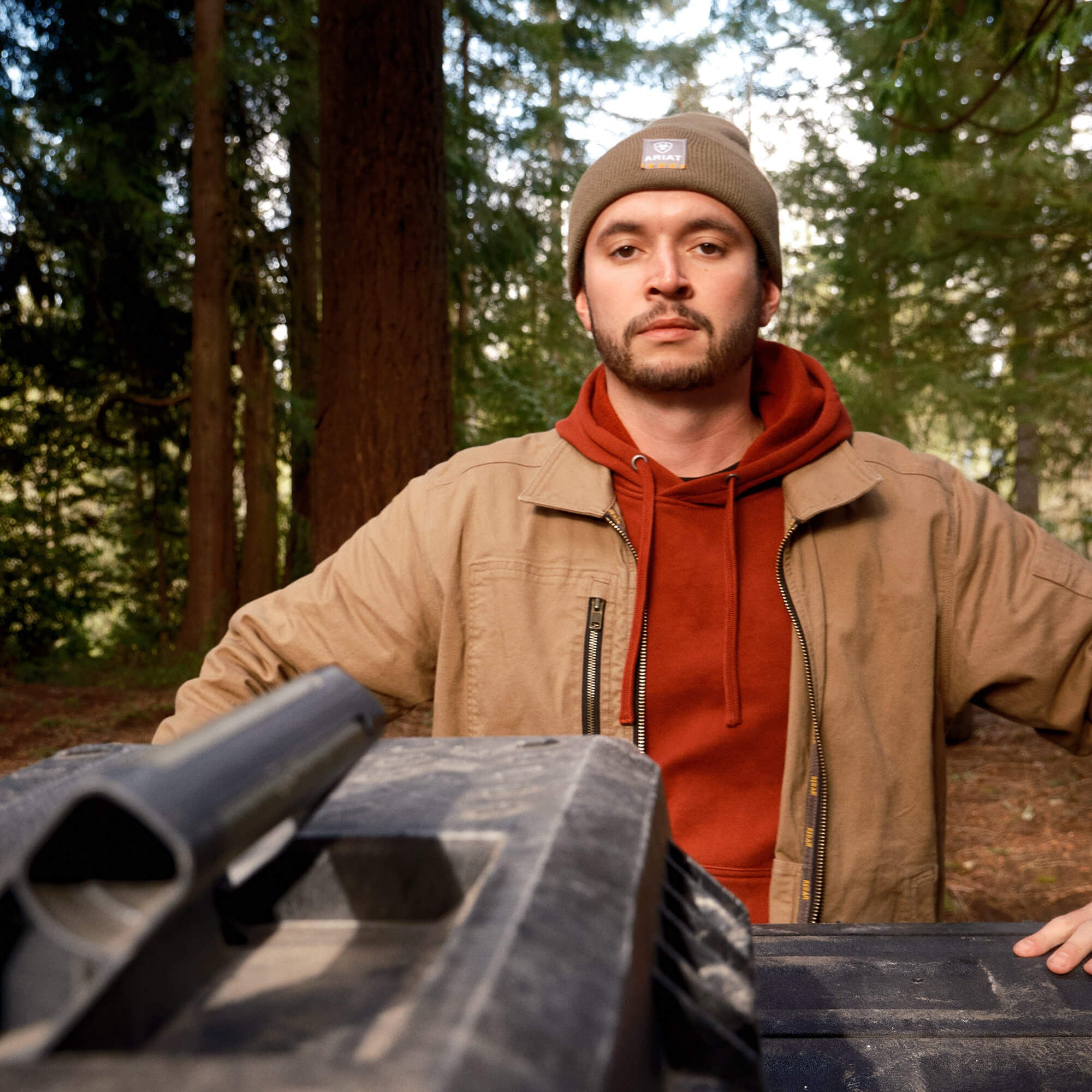 Men Rebar Graphic Hoodie | Ariat on sale