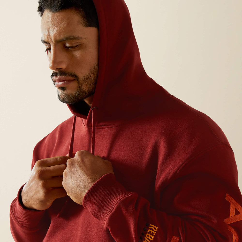 Men Rebar Graphic Hoodie | Ariat on sale
